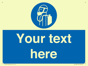 Custom use self contained breathing appliance